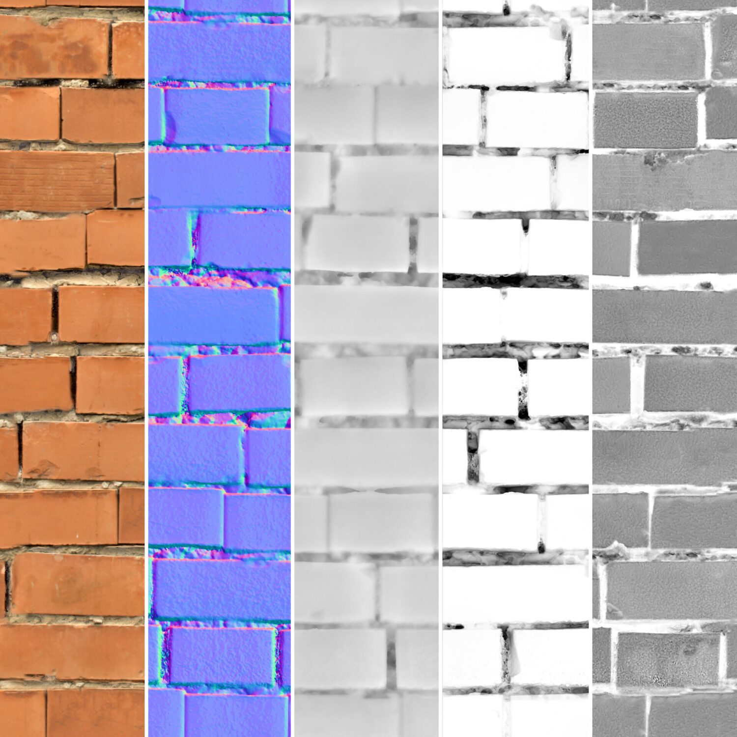 pbr bricks textures